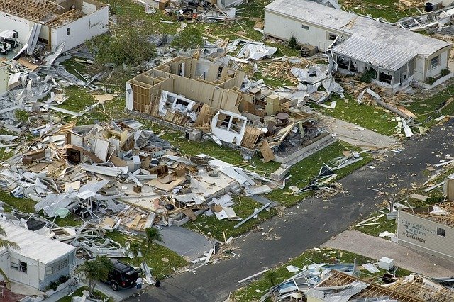 Town hit by tornado